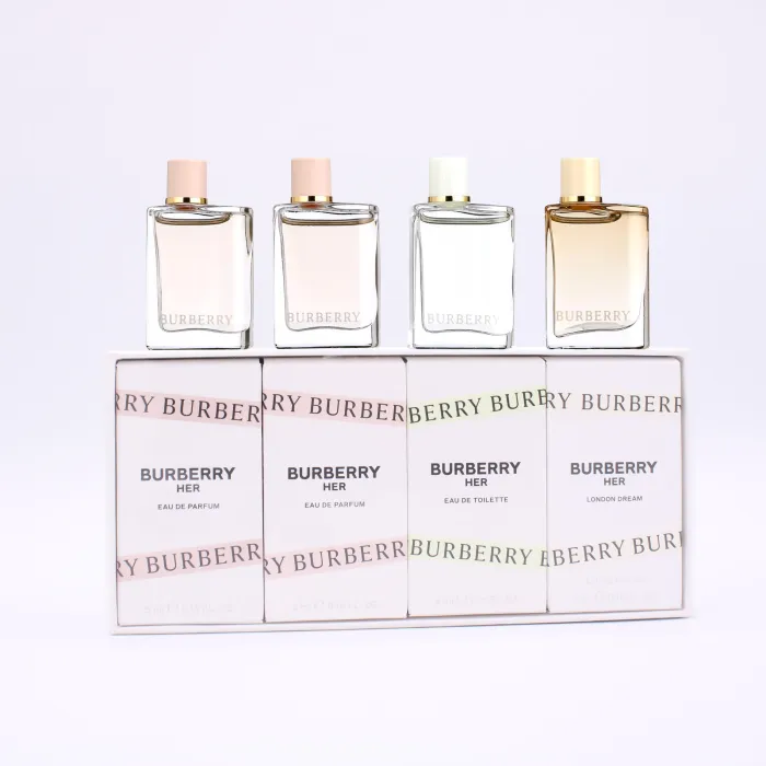 Burberry Mini Set 4pcs 4x5ml Mujer